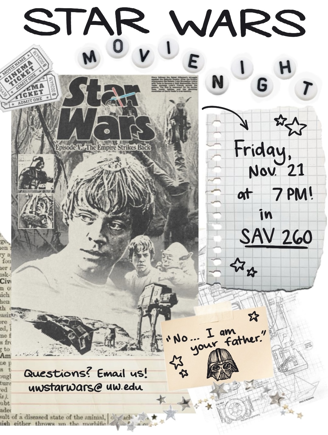 Empire Strikes Back movie night